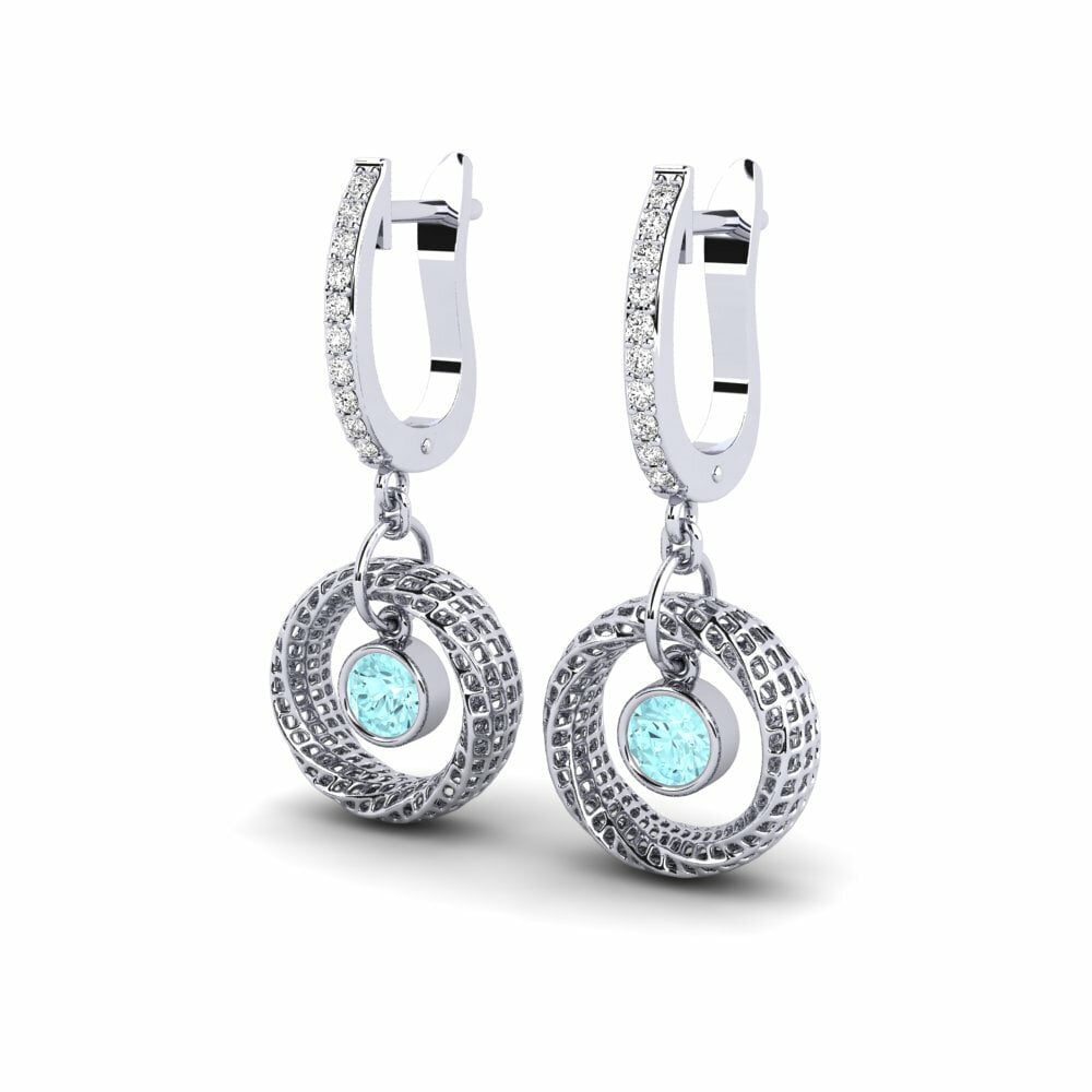 Aquamarine Women's Earring Juteux