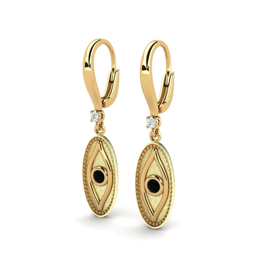 Black Sapphire Women's Earring Mustan