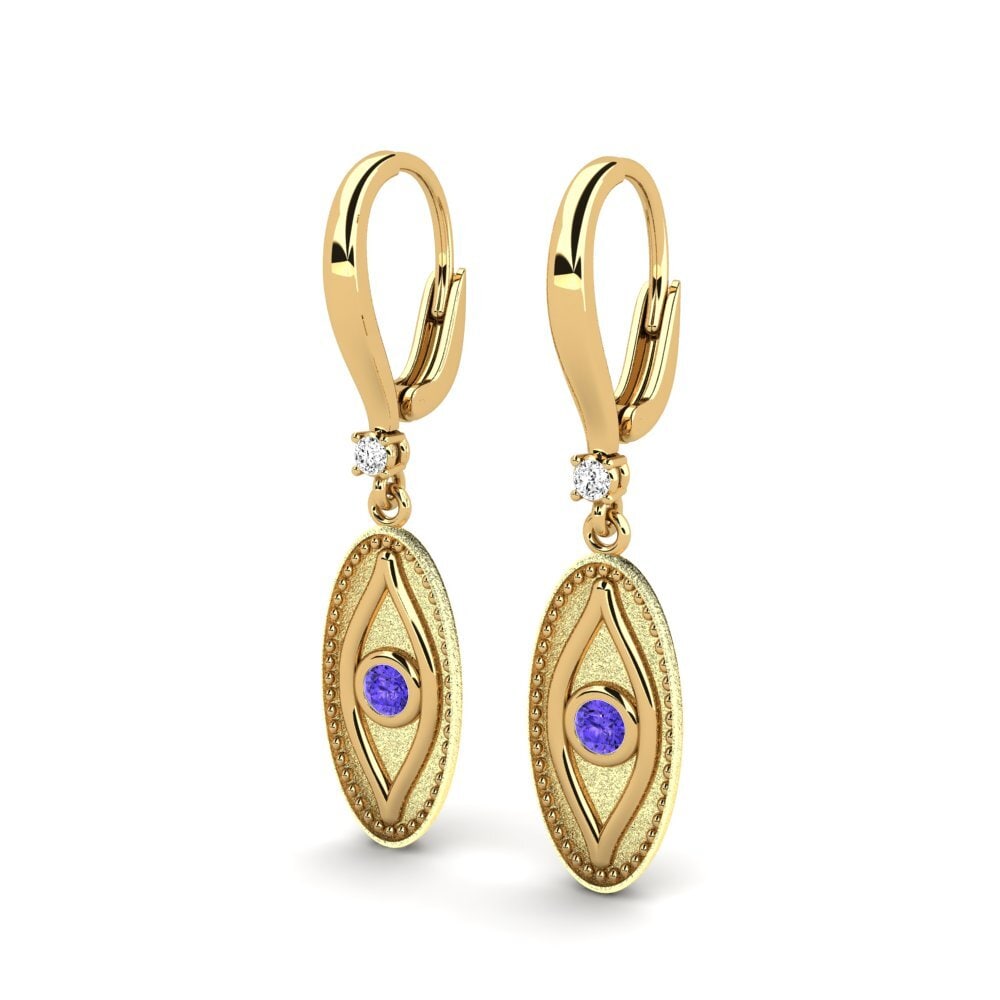 Tanzanite Women's Earring Mustan