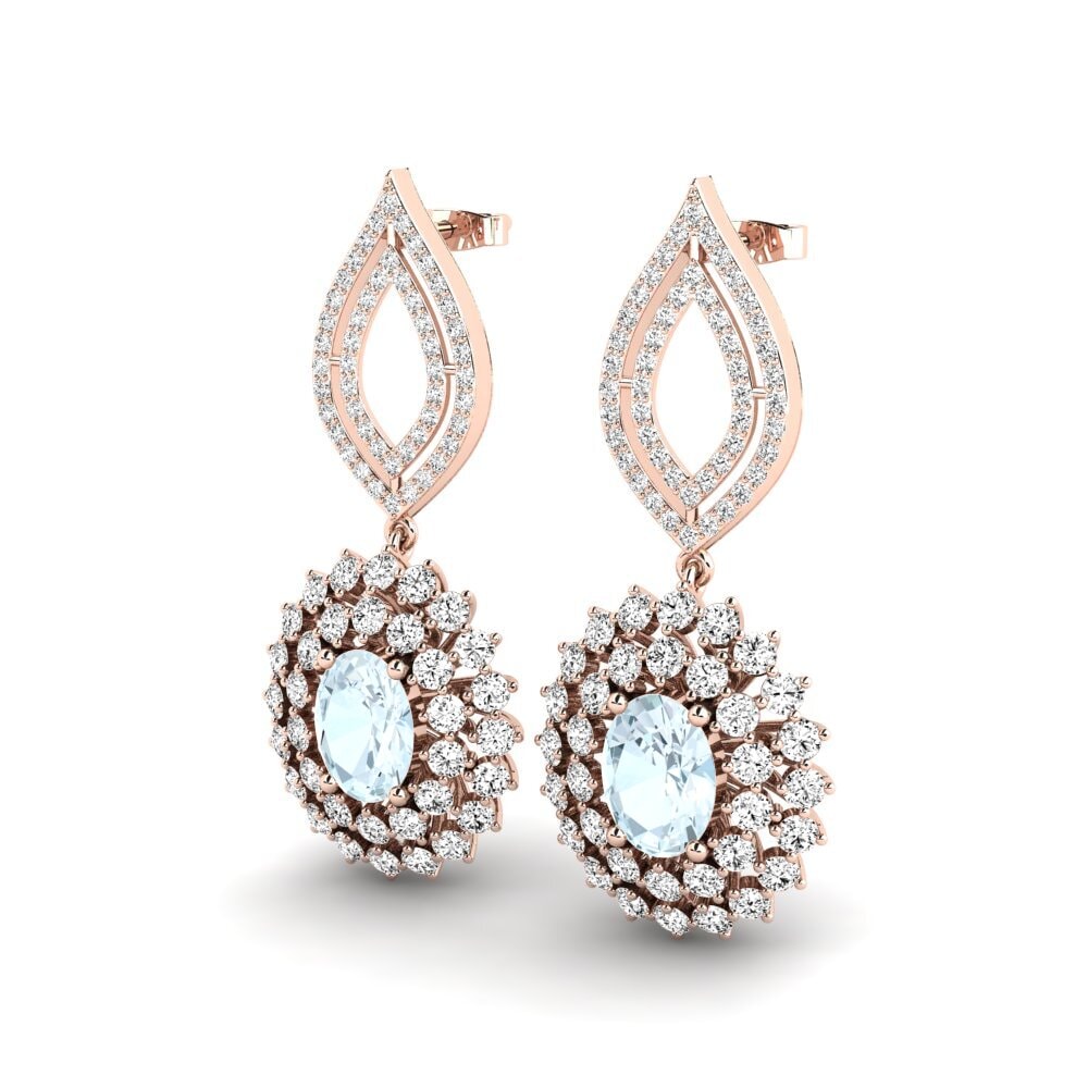 Aquamarine Women's Earring Nanthika