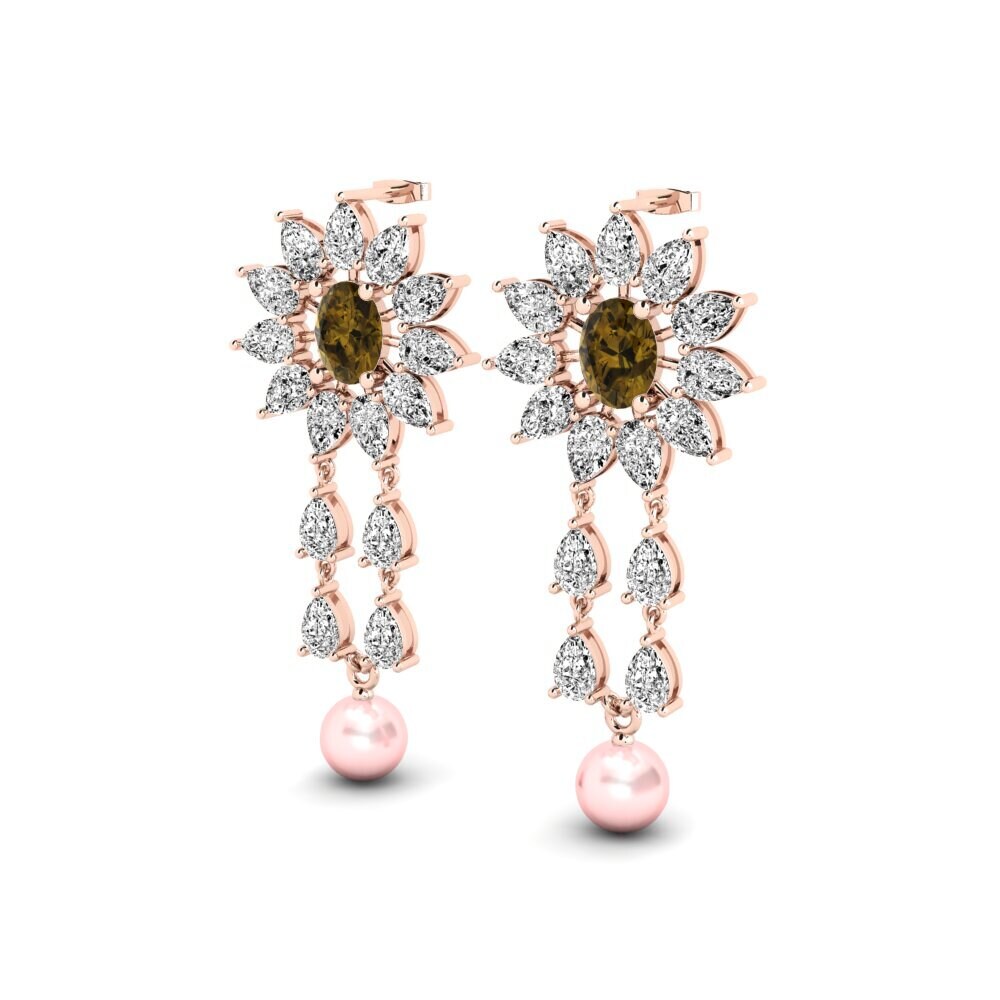 Brown Zircon Women's Earring Wynn