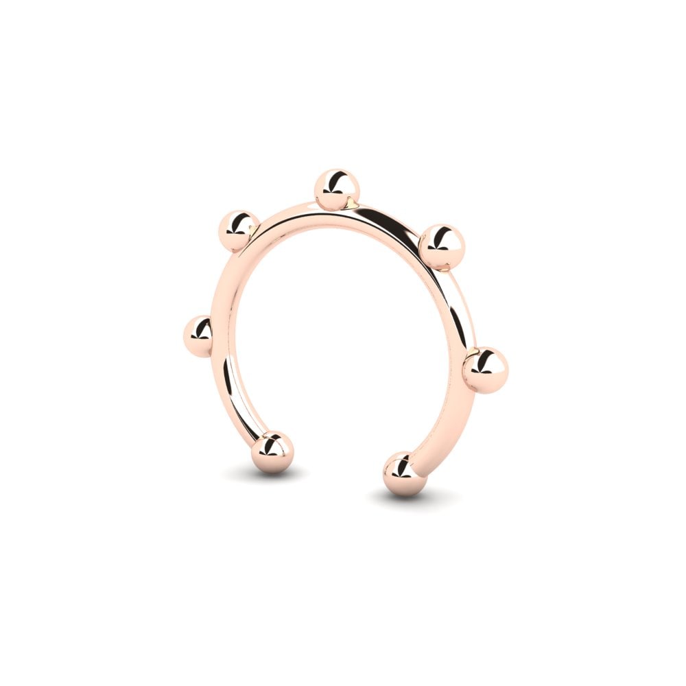 14K Rood Goud Oorbel Dierdre