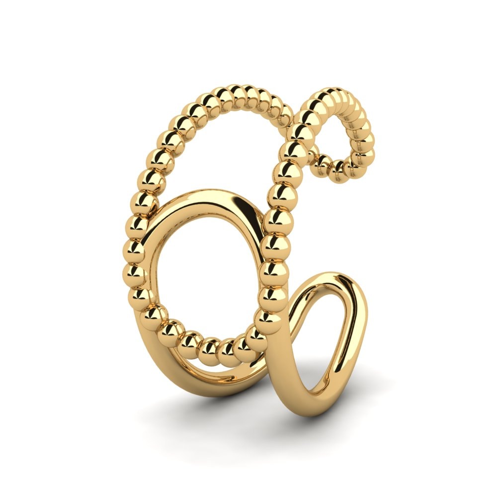 9k Oro Amarillo Pendientes Lenore