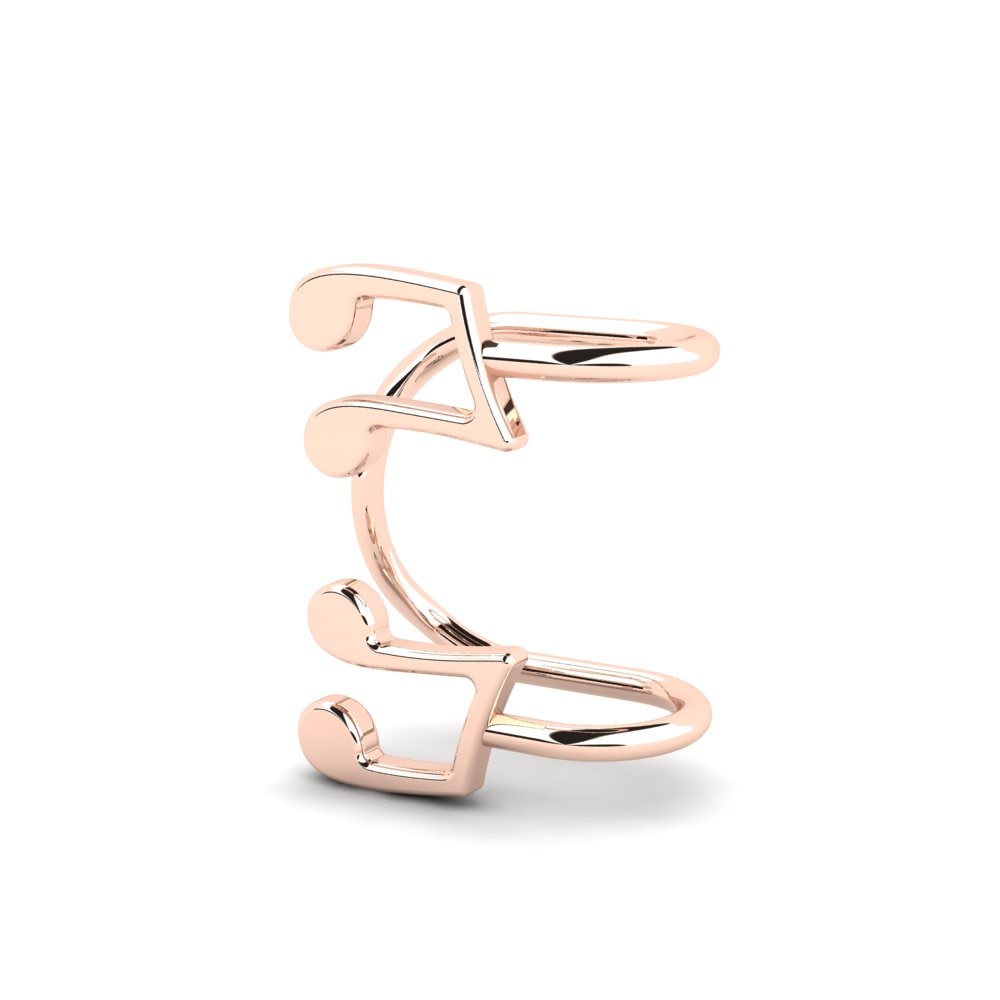 14K Rood Goud Oorbel Ottenere