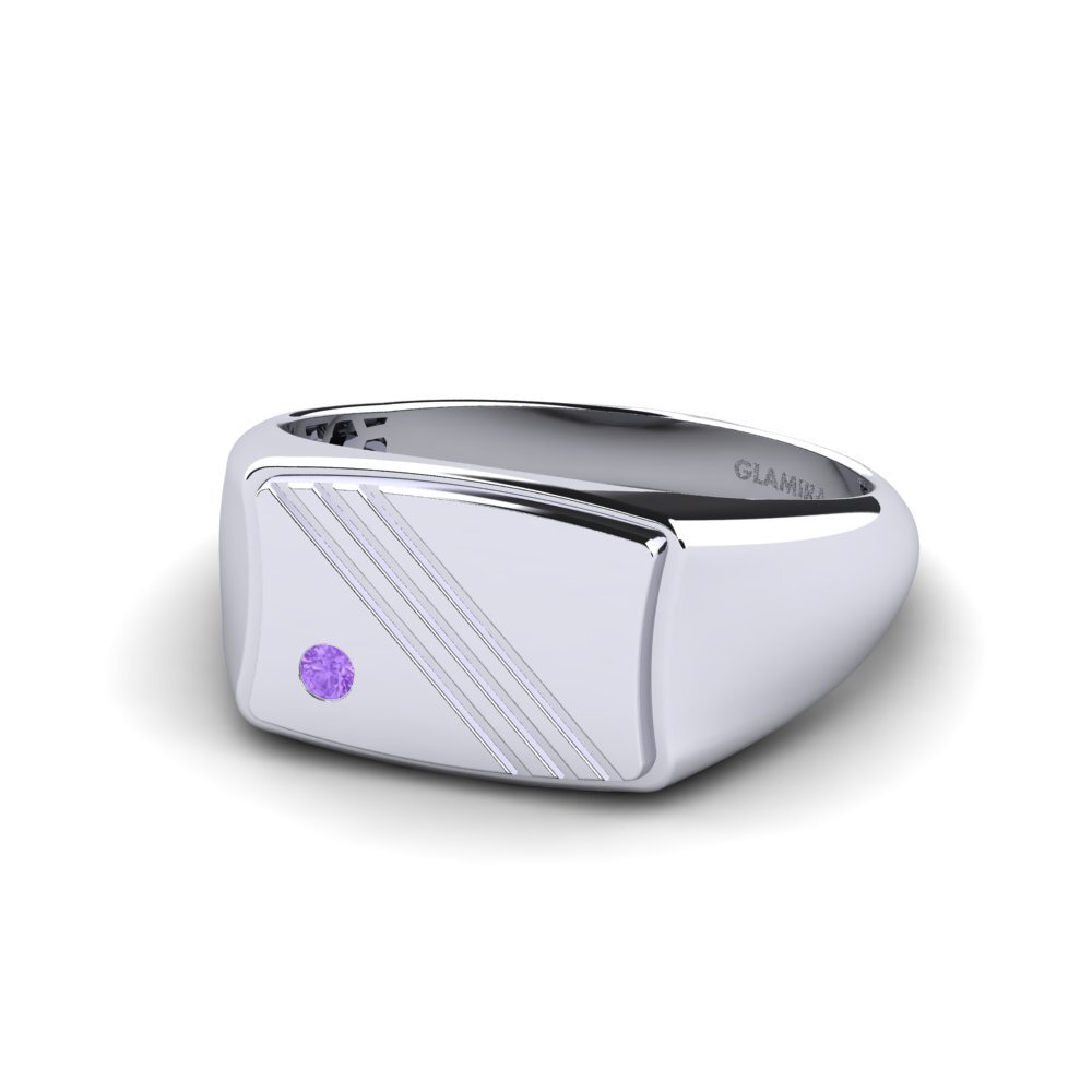 Amethyst Men's Ring Allame