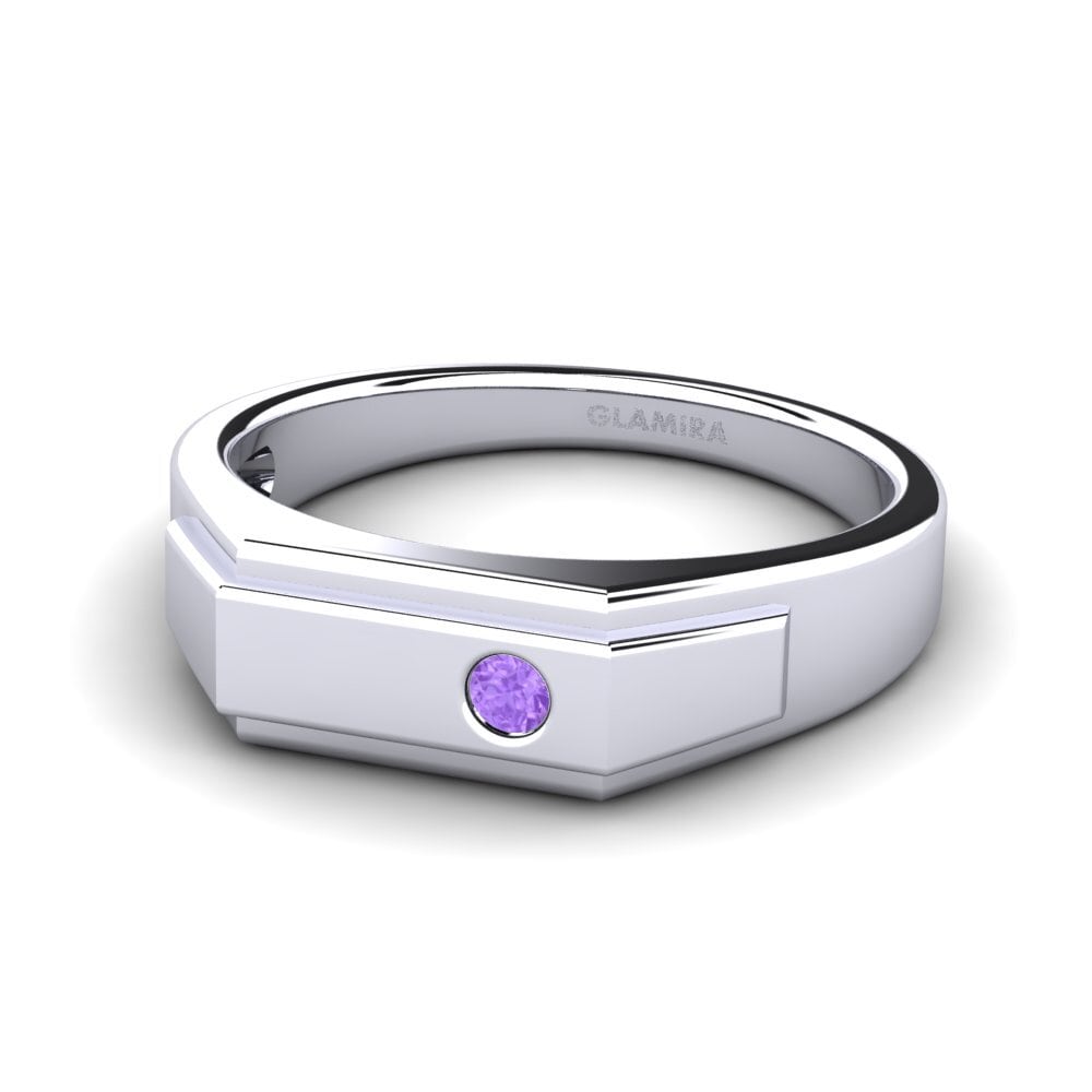 Amethyst Men's Ring Pineiro