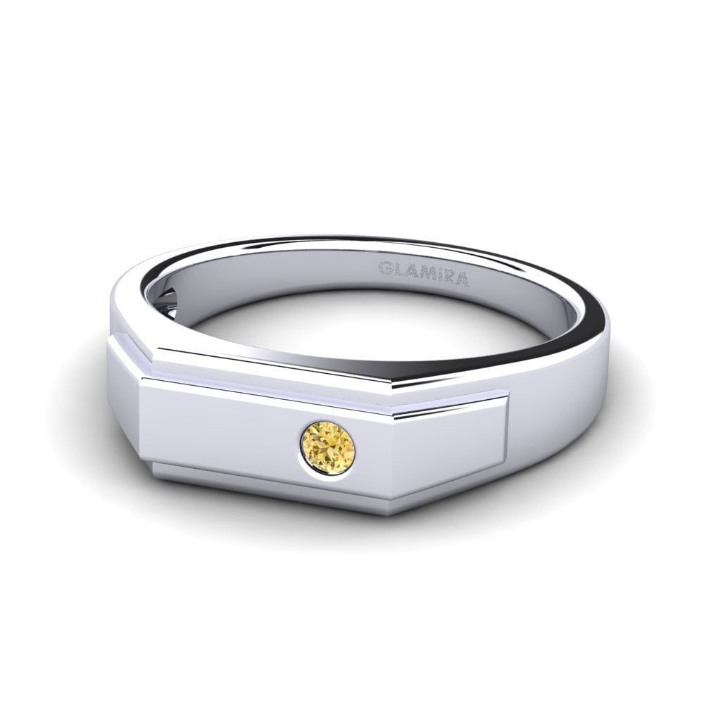 Diamante Giallo Anello da uomo Pineiro