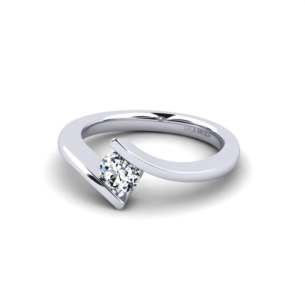 Circonita Anillo de compromiso Storm