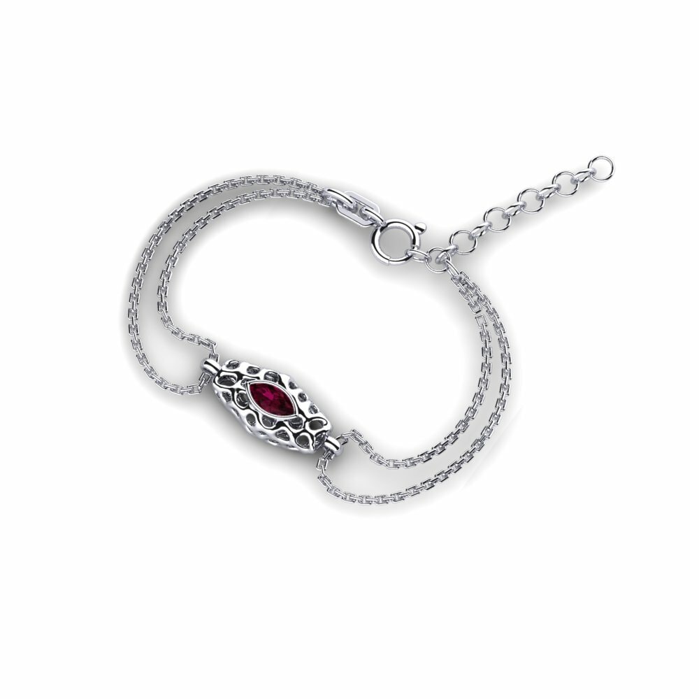 Rhodolite Garnet Women's Bracelet Erffo