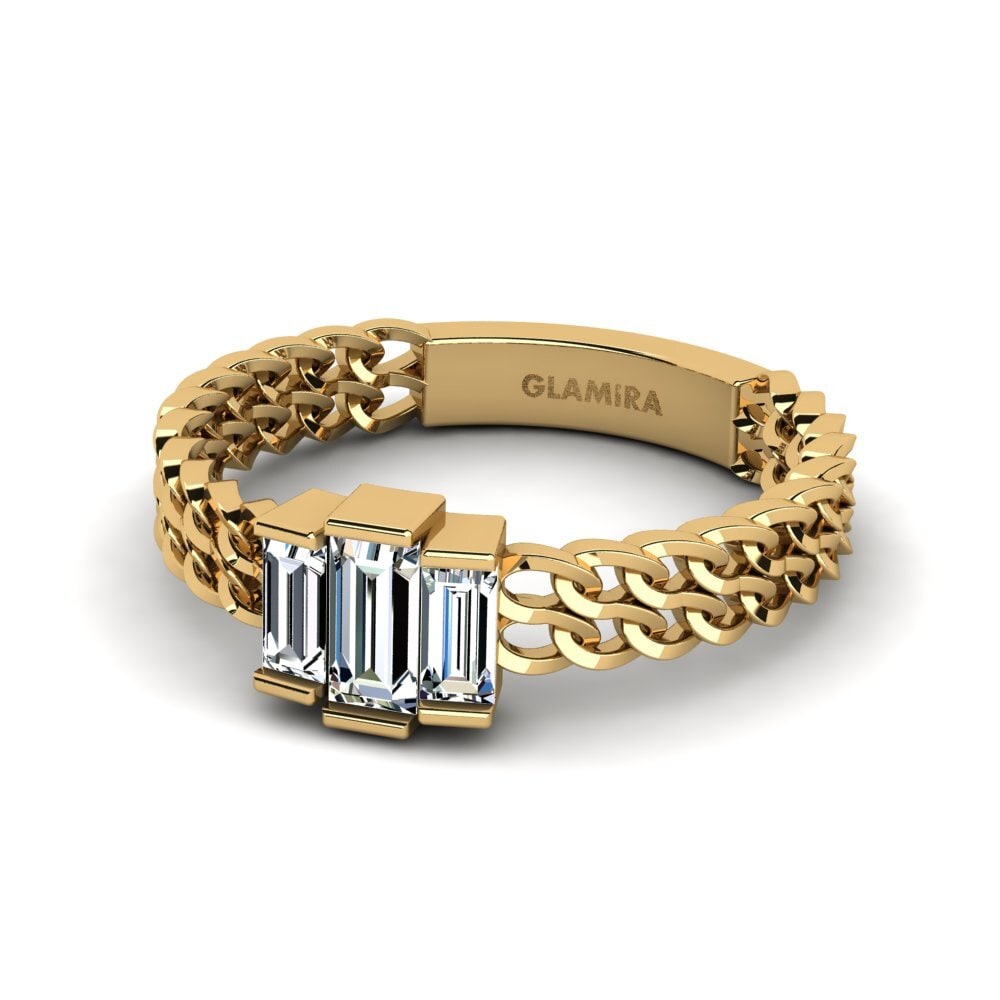 Zirconia Engagement Ring Alcali