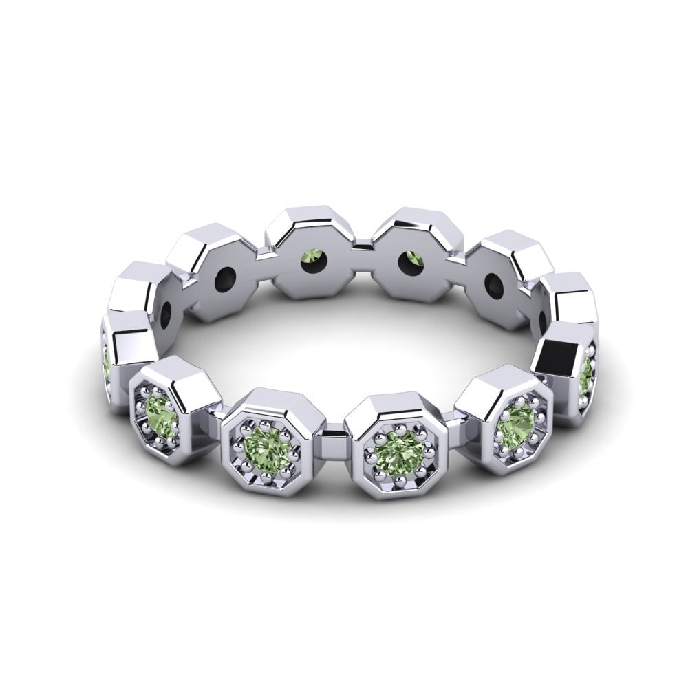 Diamante Verde Anillo Dudgeon