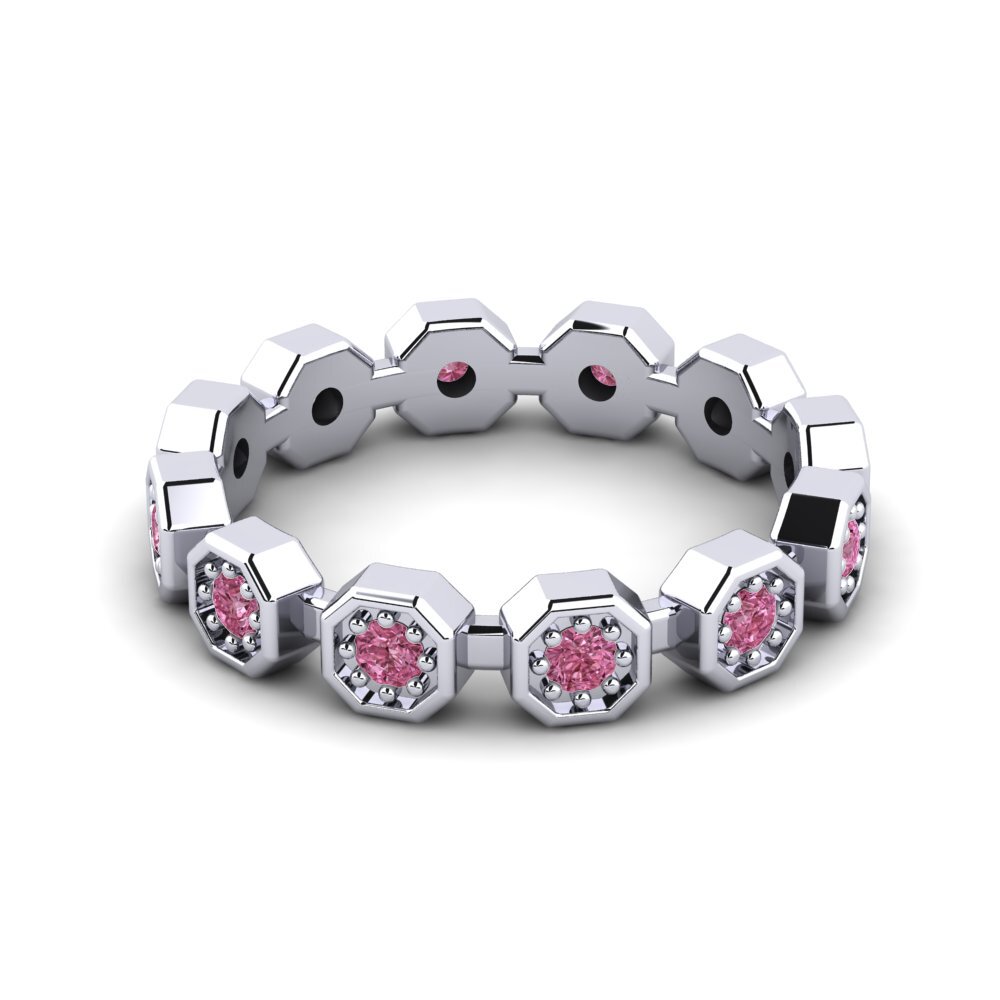 Granate Rhodolite Anillo Dudgeon