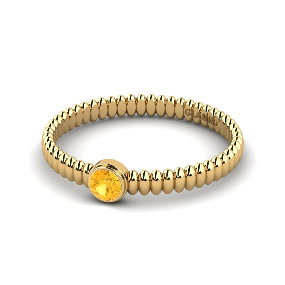 Citrino Anillo de Mujer Fritsche