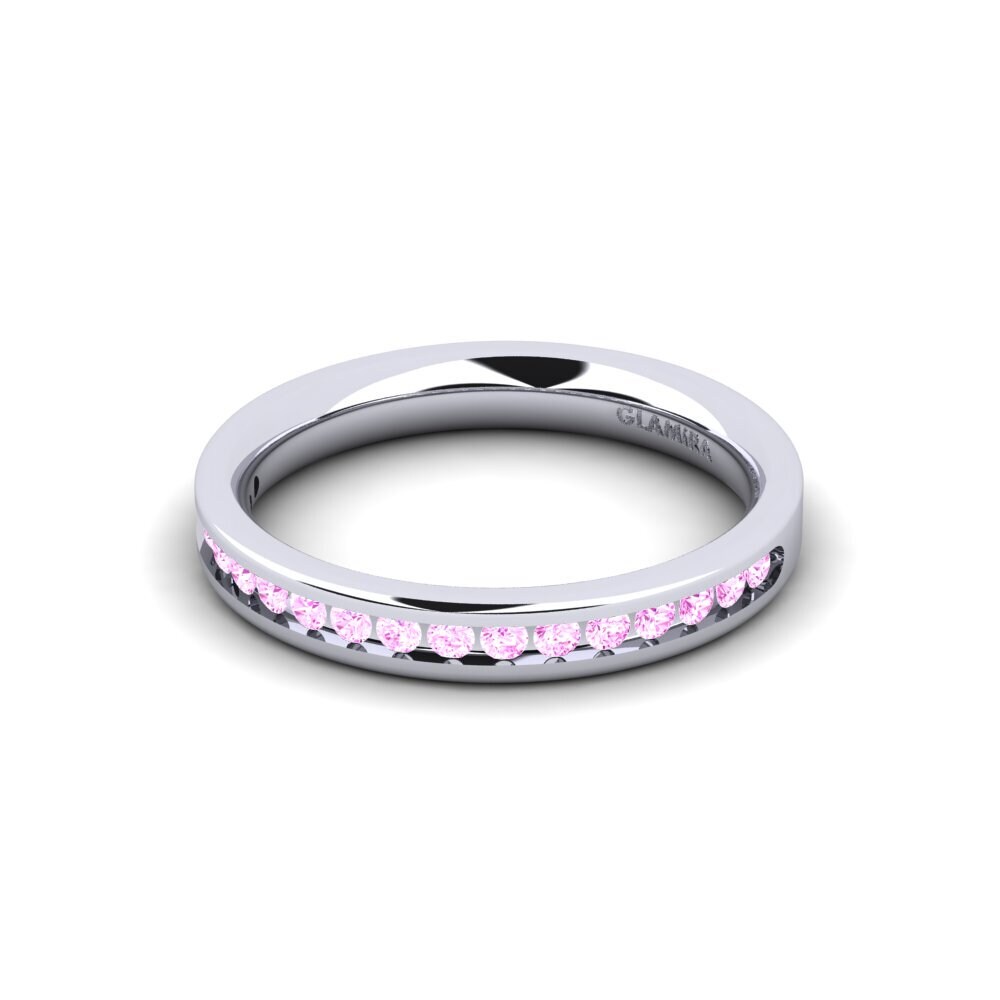 Roze Saffier Bruids Set Graceful-RING B