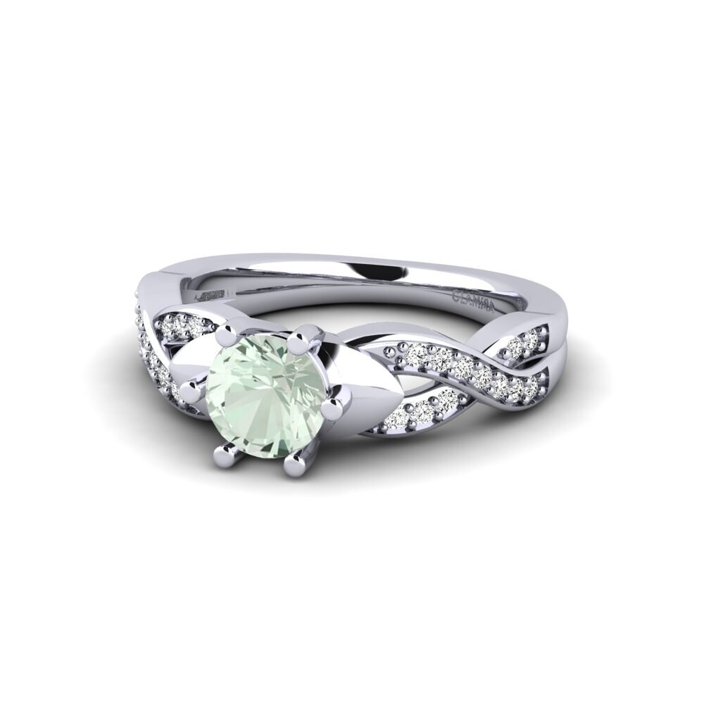 Amatista verde Set de Anillos Marvelous Anillo A