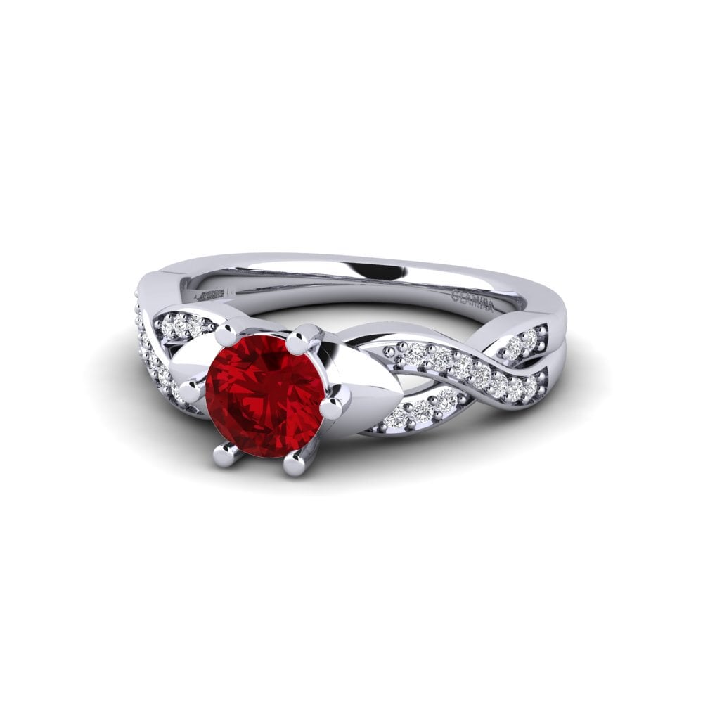 Circonita Roja Set de Anillos Marvelous Anillo A