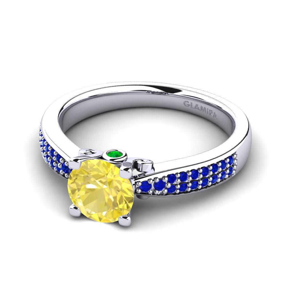Anillo de compromiso Donielle 1.0 crt