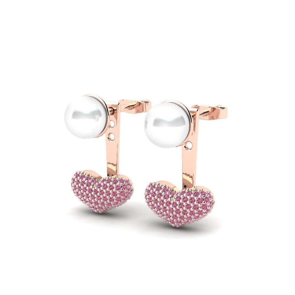 Rhodolite Garnet Women's Earring Aahkyit