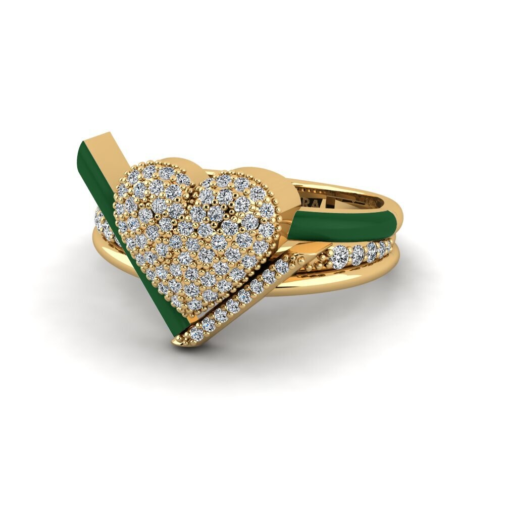 Zirconia Ring Abbraccio