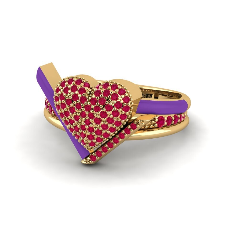 Rubí Anillo Abbraccio