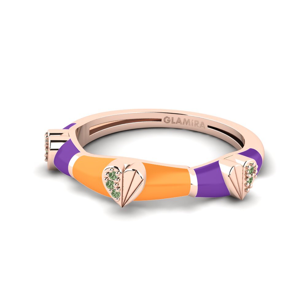 Grüner Diamant Ring Adeena