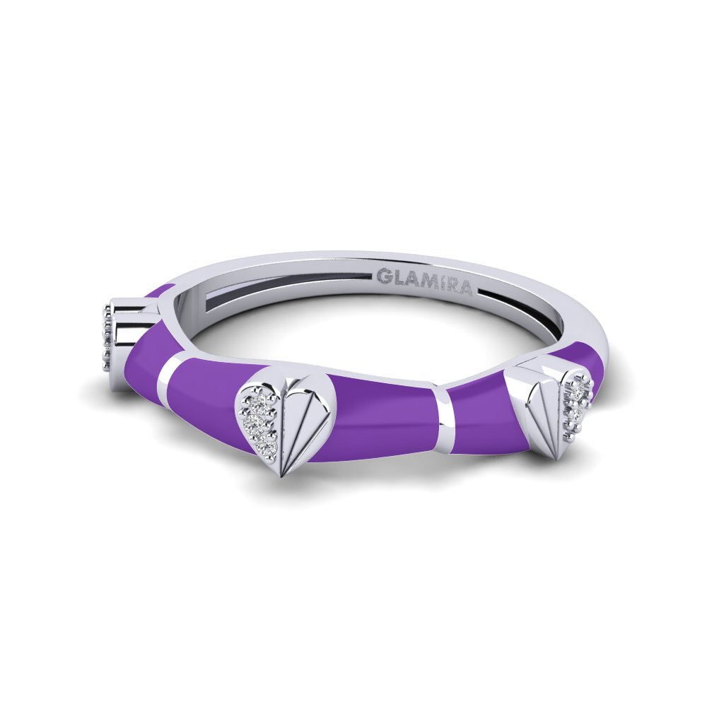 950 Platinum Ring Adeena