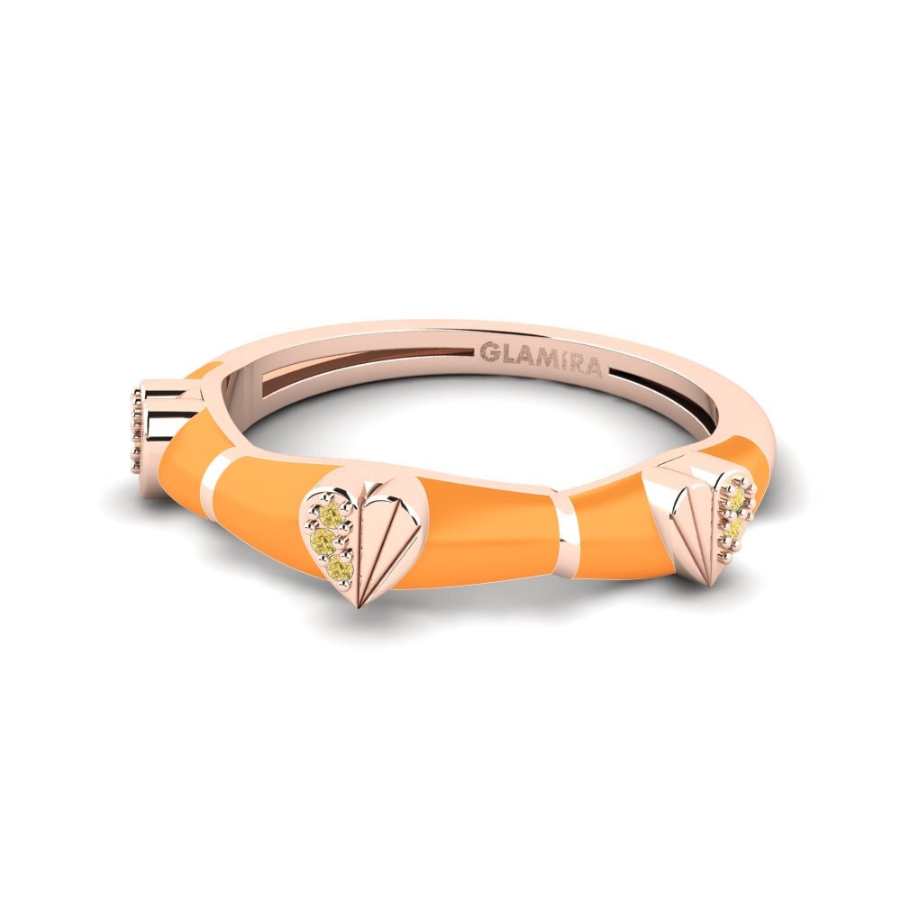 Gelber Diamant Ring Adeena