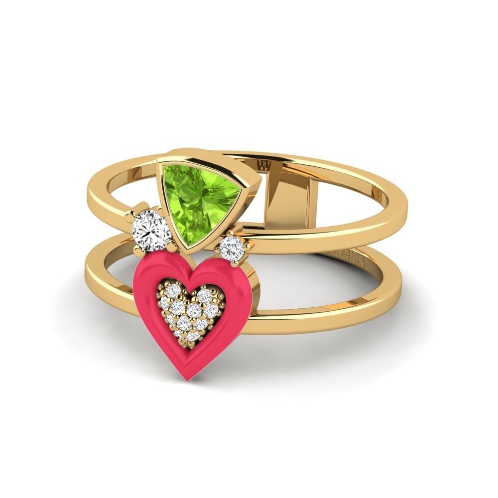 Peridot Ring Affollata