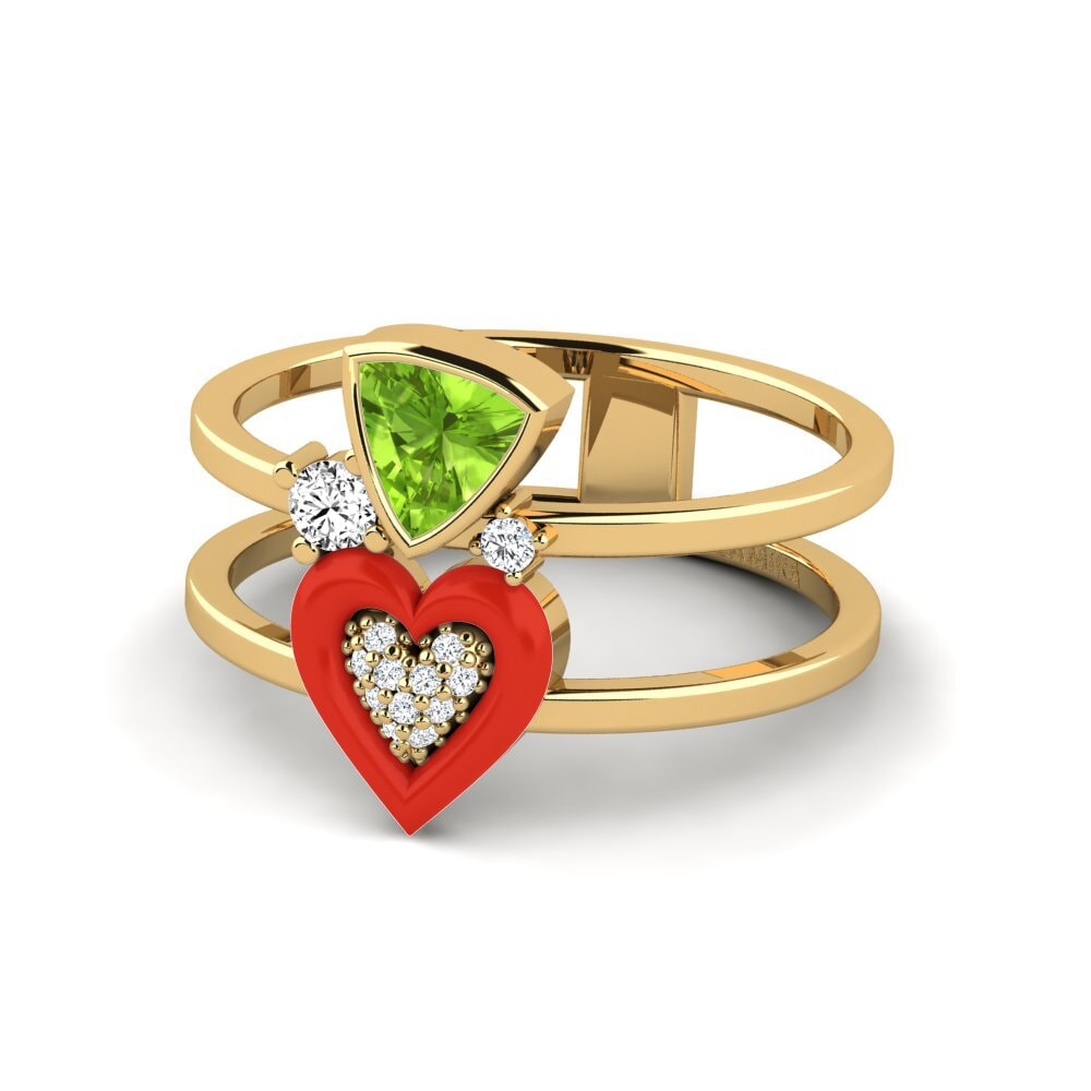 Peridot Ring Affollata