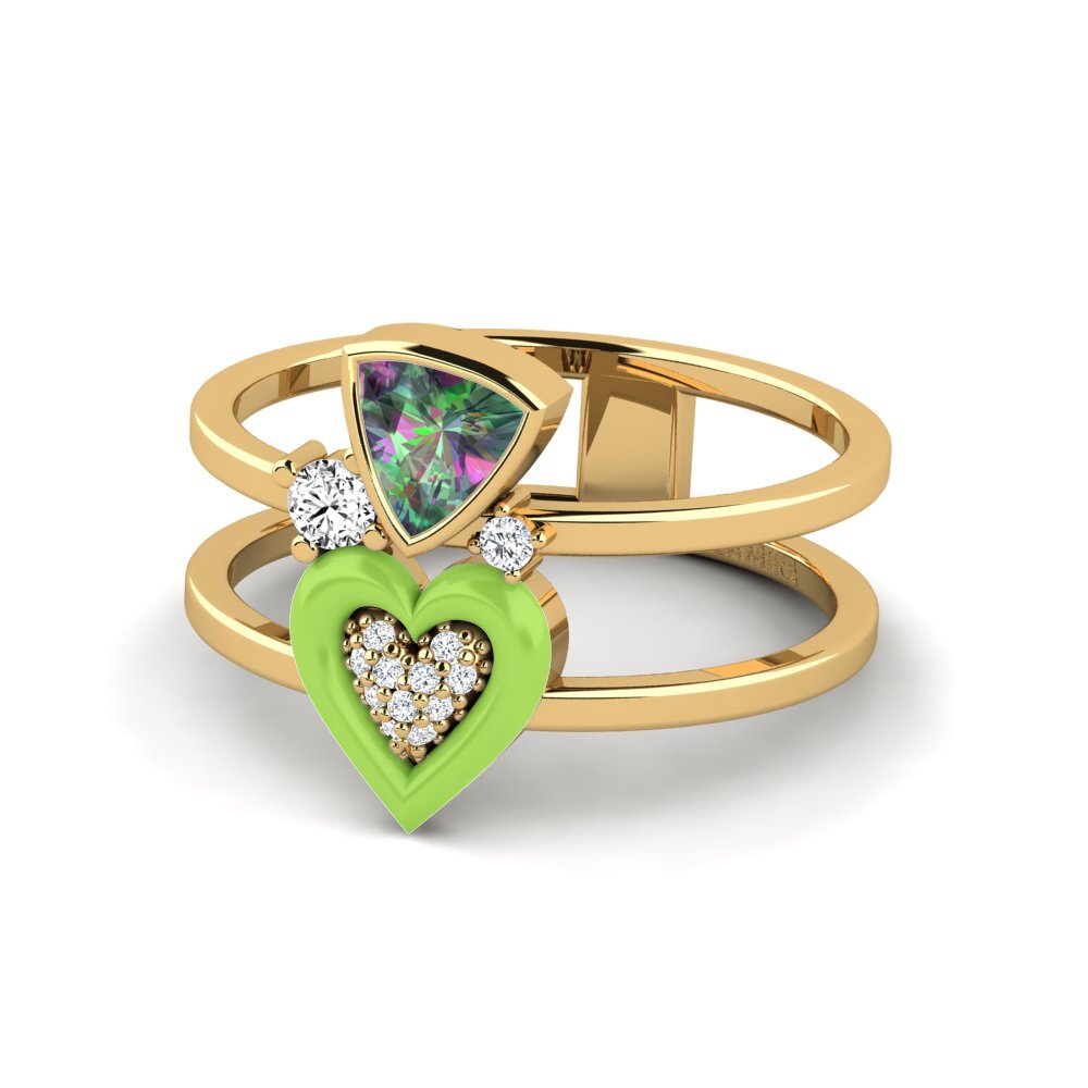 Mystic Topas Ring Affollata