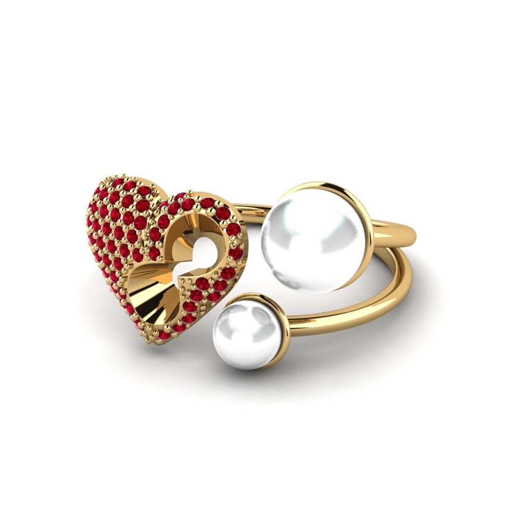 Circonita Roja Anillo Amatus
