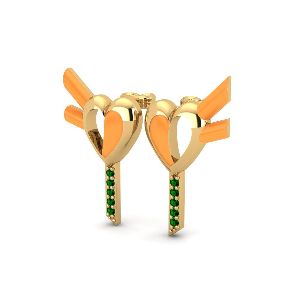 Green Zirconia Women's Earring Amoregemello