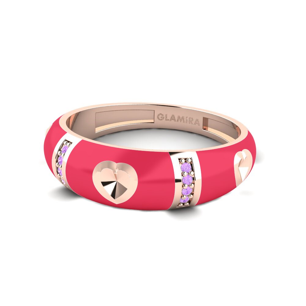 Rotgold 375 Ring Amorousness
