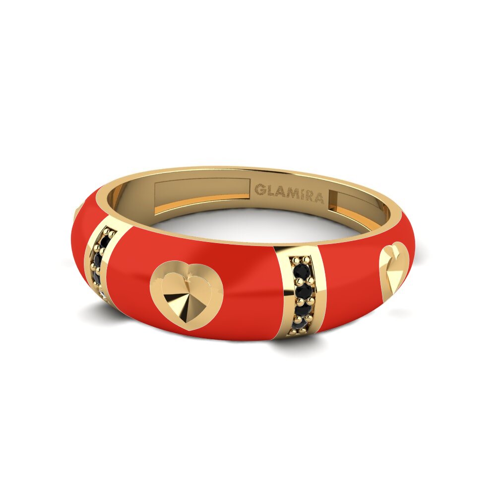 Zafiro negro Anillo Amorousness