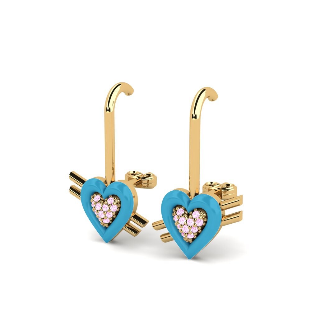 Pink Sapphire Earring Beatuscor