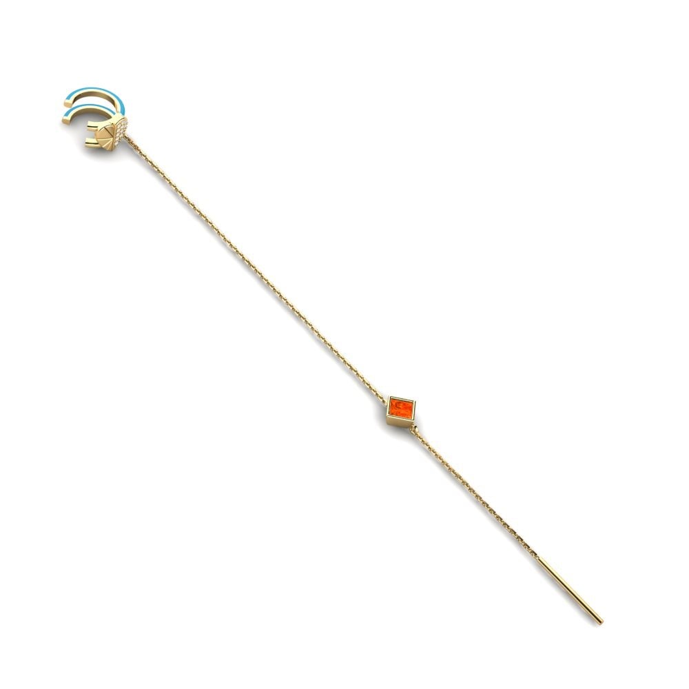 Feueropal Damen ohrring Bittersweat