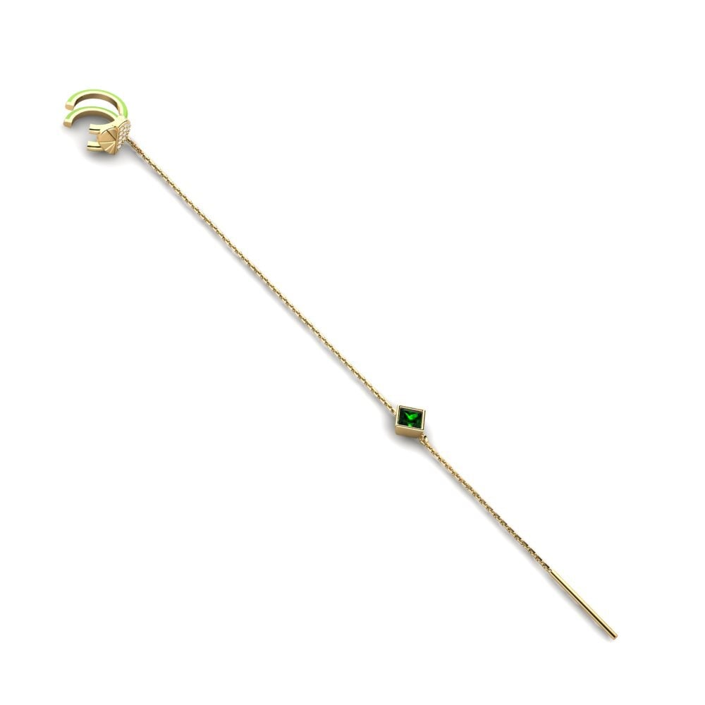 Turmalina verde Pendiente de mujer Bittersweat