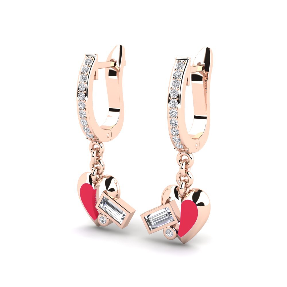 Lab Grown Diamond Women's Earring Bravery