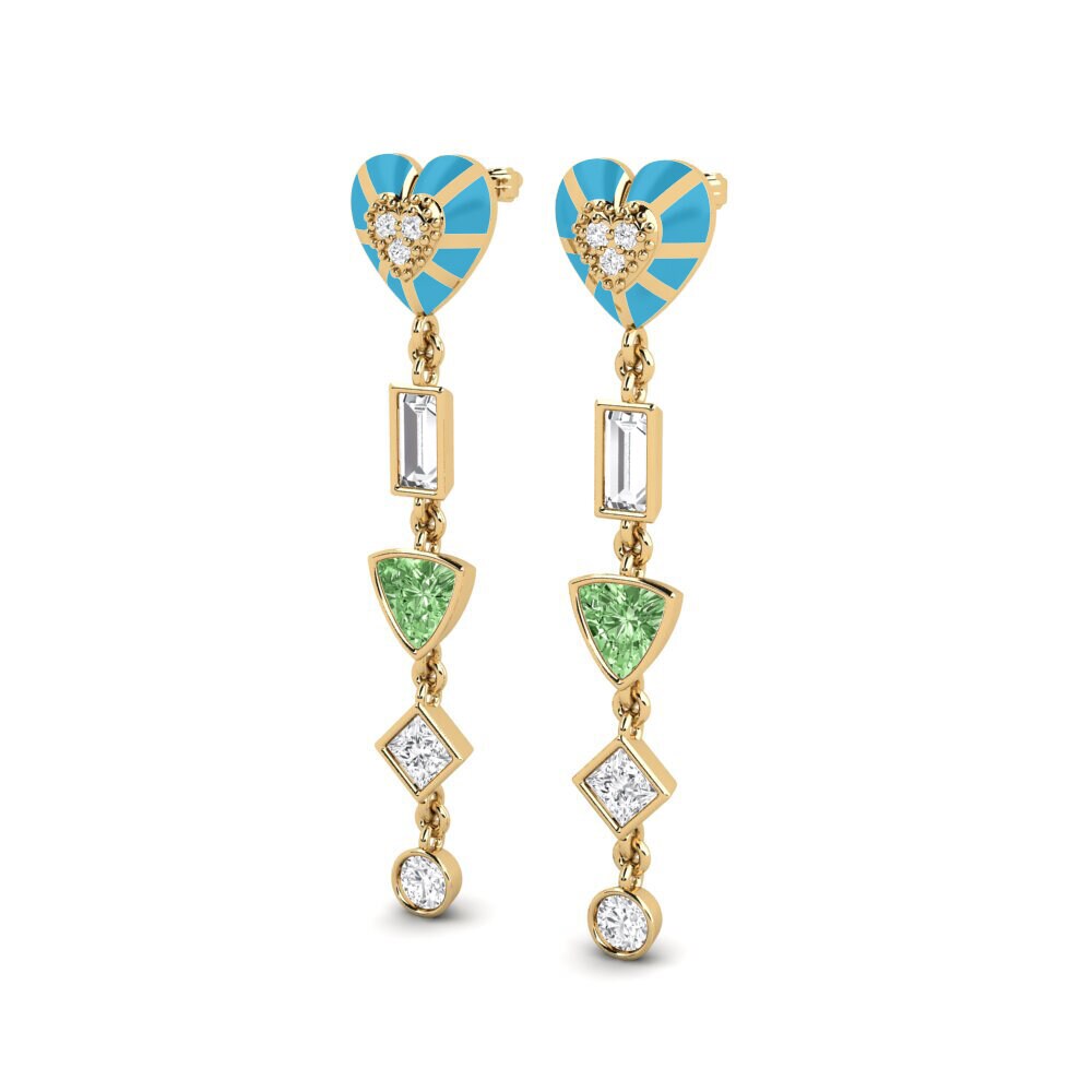 Green Diamond Women's Earring Chiari A