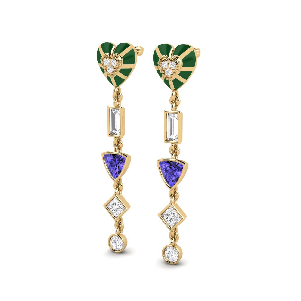 Tanzanite Women's Earring Chiari A