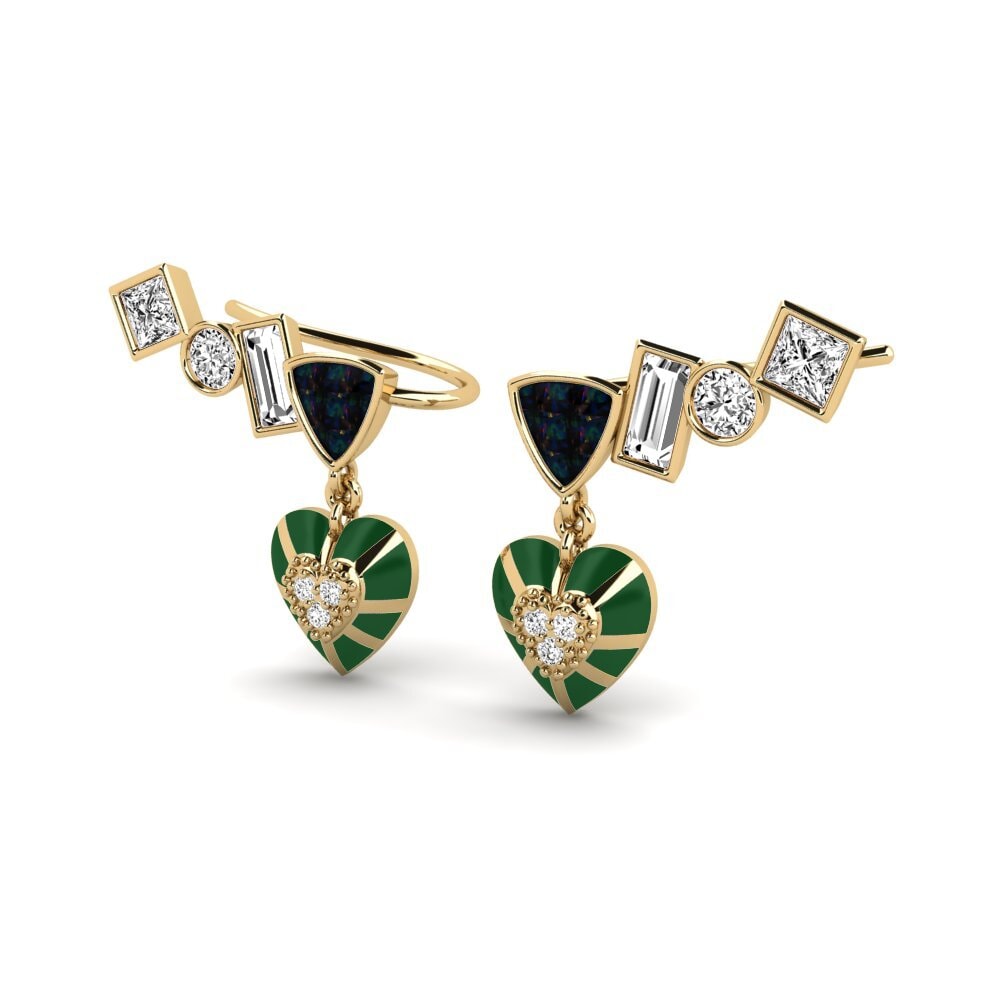 Black Opal Women's Earring Chiari B