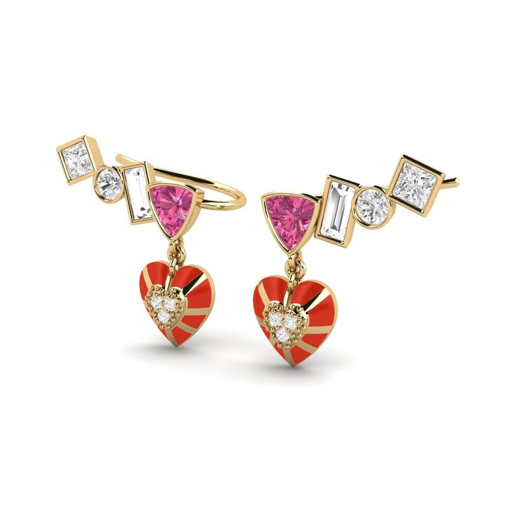 Pink Tourmaline Women's Earring Chiari B