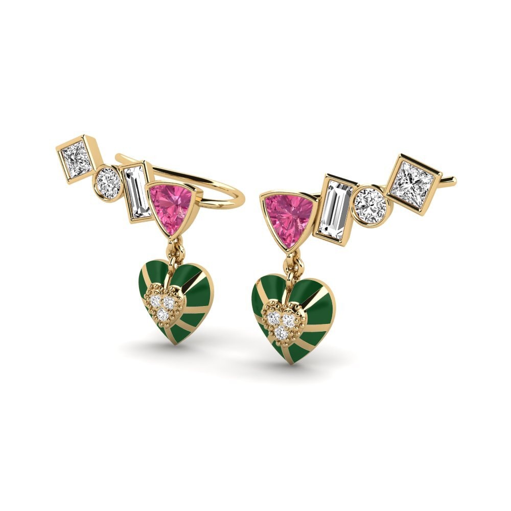 Pink Tourmaline Women's Earring Chiari B