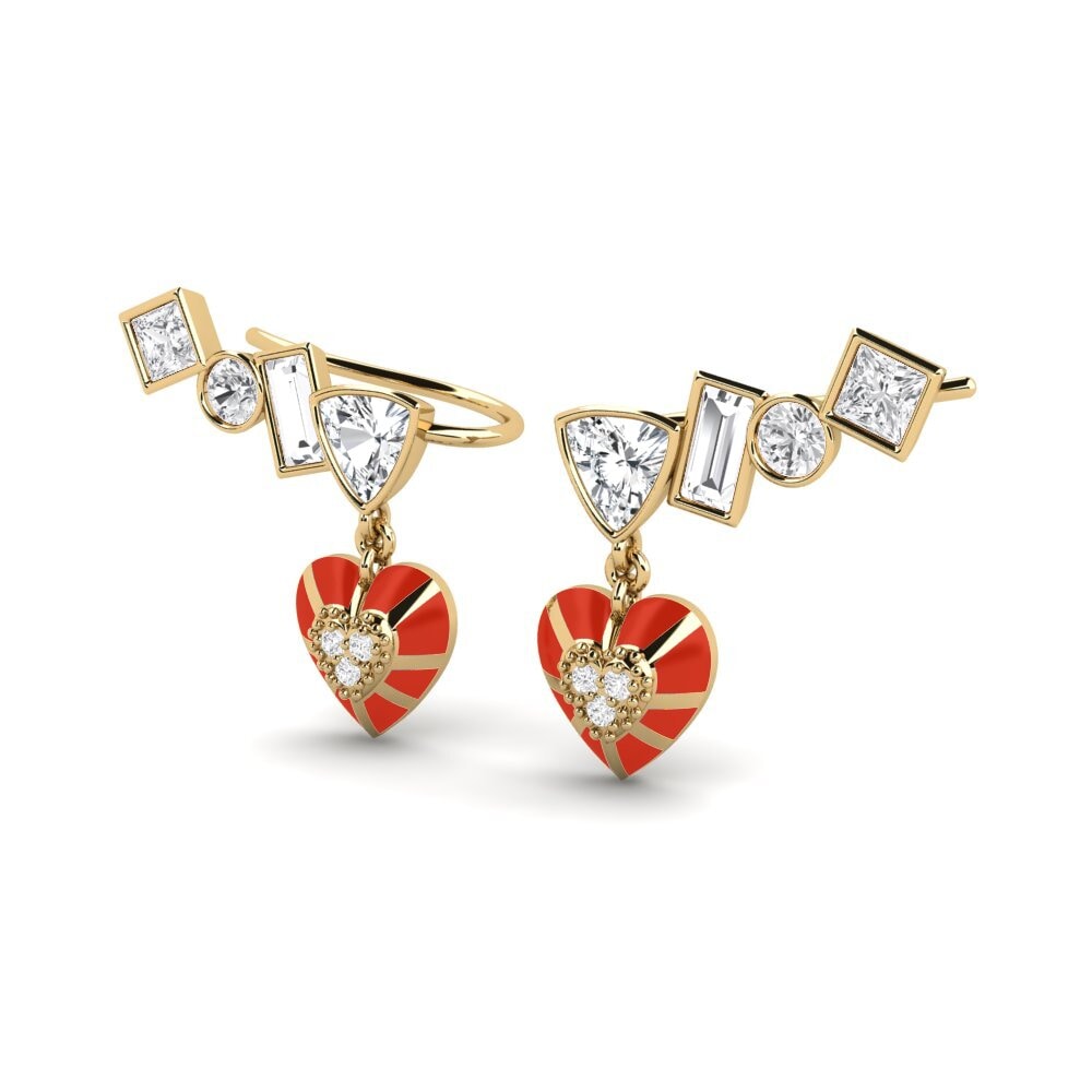 Zircone Bianco Orecchino da donna Chiari B