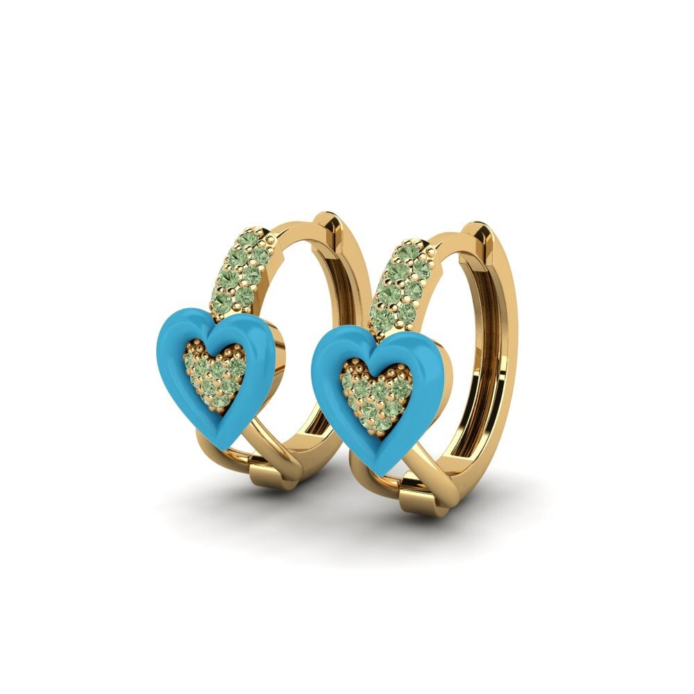 Green Diamond Women's Earring Contento