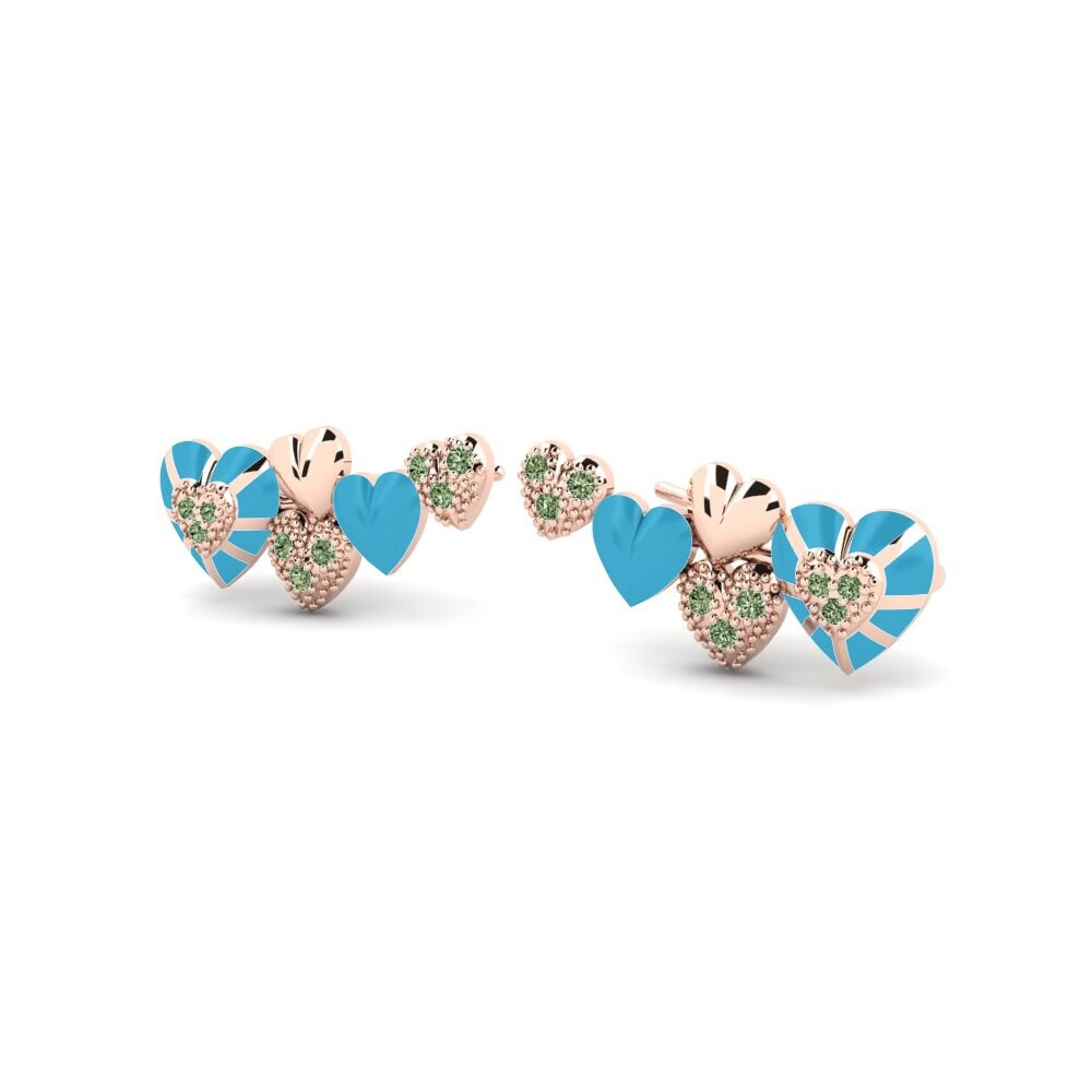 Green Diamond Women's Earring Cottoncandy