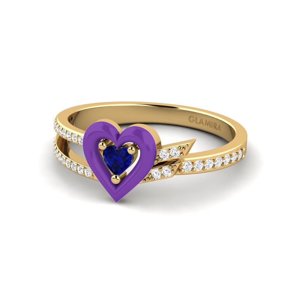 Zafiro Anillo Cuoresotille