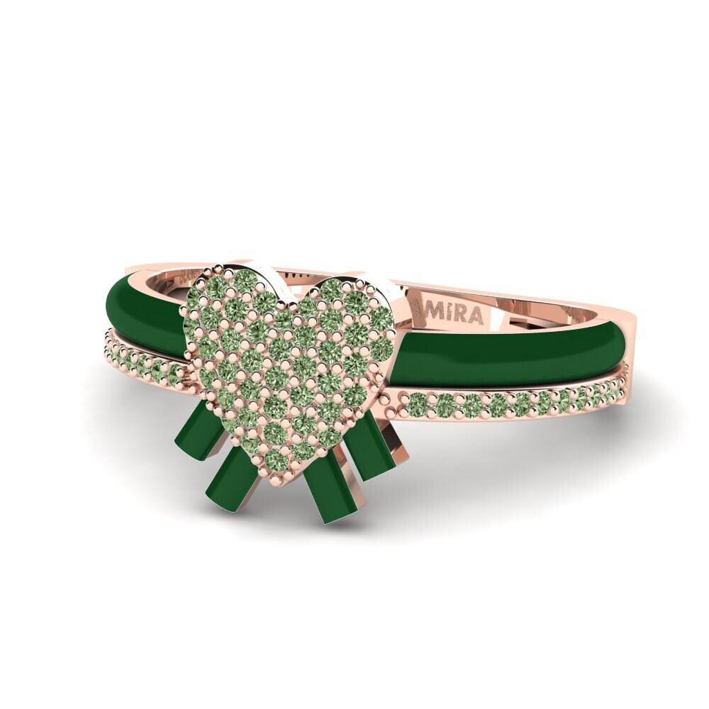 Green Diamond Ring Daslicht