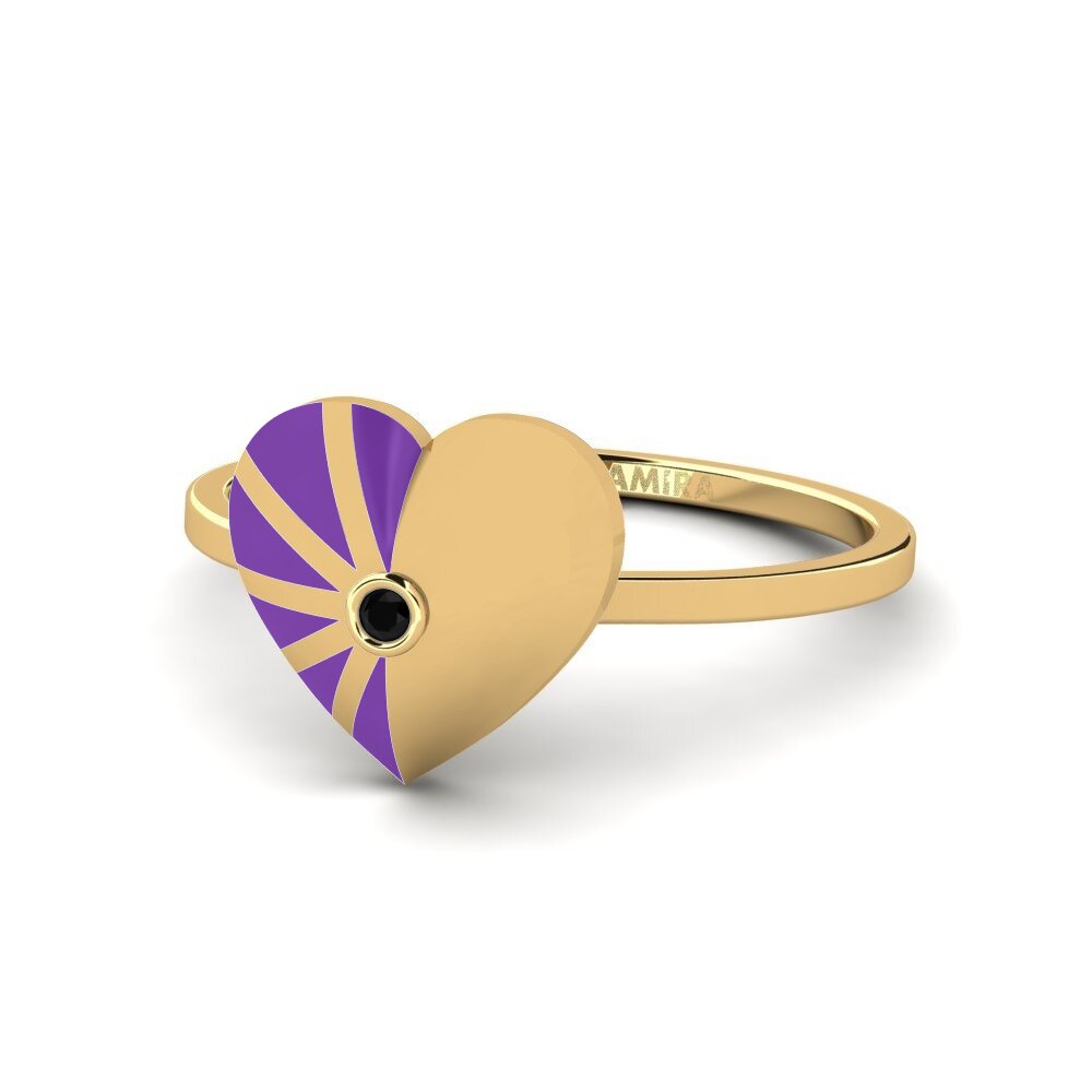 Zafiro negro Anillo Daylight