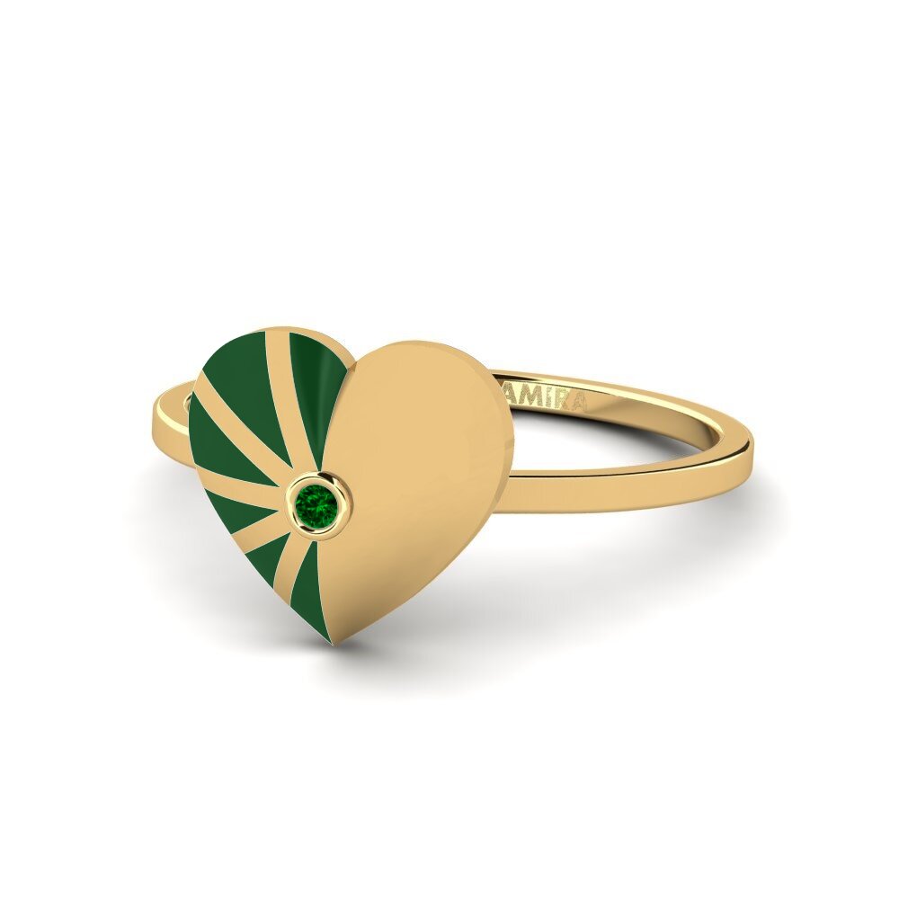 Zircone Verde Anello Daylight